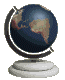 spinning globe gif