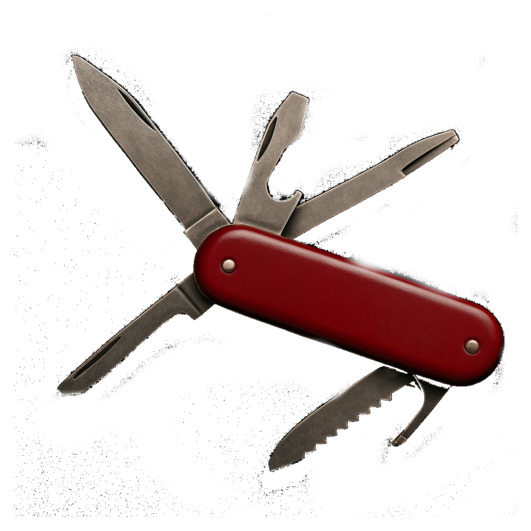 Close-up of a multi-tool